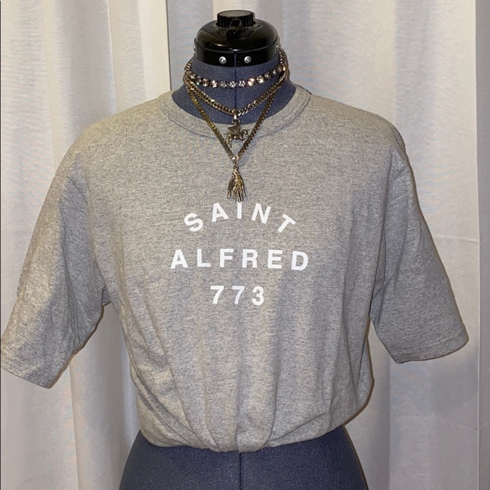 Saint Alfred Grey Tee